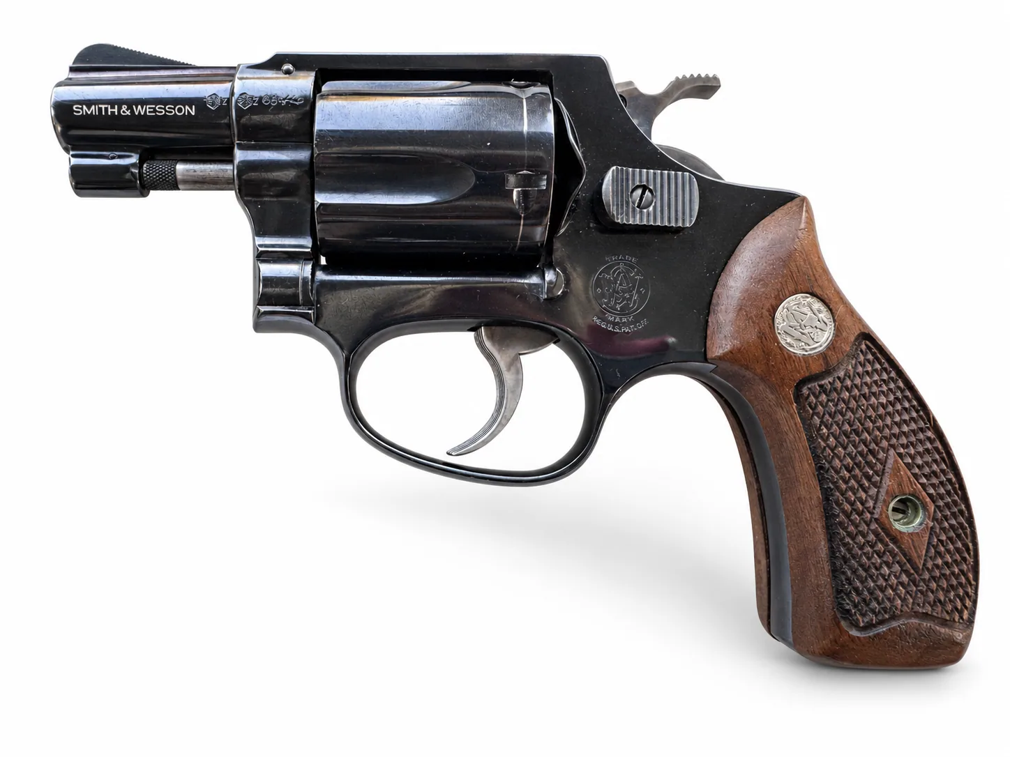 SMITH 7 WESSON 36 NO DASH, CAL. .38 SPL, 1962